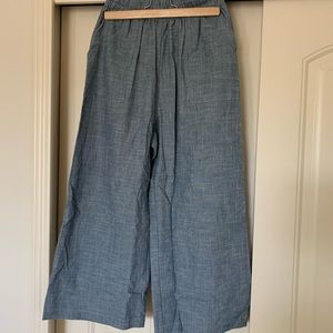 Curator SF Elastic Waist Wide Leg Pants